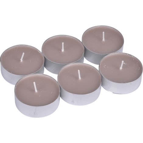 Lot de 6 maxi bougies chauffe plat 5.5 cm opium (1/2)