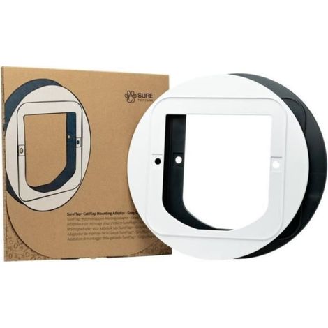 SUREFLAP Adaptateur de montage (blanc/gris) (1/2)