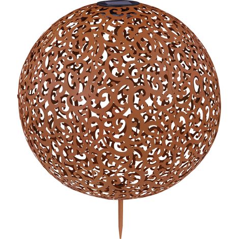 Globo SOLKUS Lampe portable d'extérieur à LED intégrée, couleur rouille 3000K (1/7)