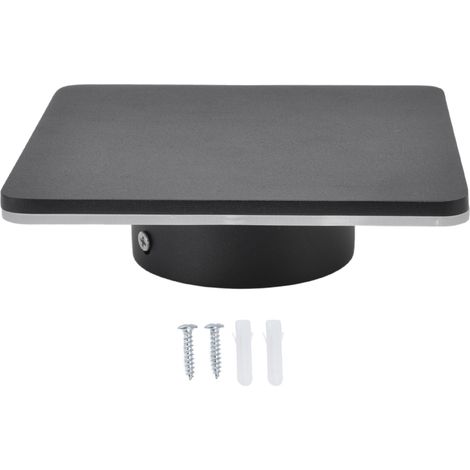 Applique murale LED design moderne – 16 LEDS lumière douce sans éblouissement aluminium – Sconce carré pour cuisine corridor jardin – 1 lumière