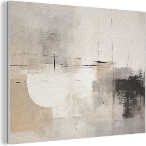 CUADRO ACÚSTICO Abstracto - Arte - Gris Absorbe el sonido 100x70