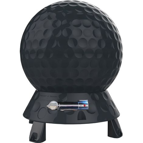 Collettore Solare da Esterno Giardino 40L con Regolatore Termostatico per Docce Lavandini Hot Ball Grigio Antracite