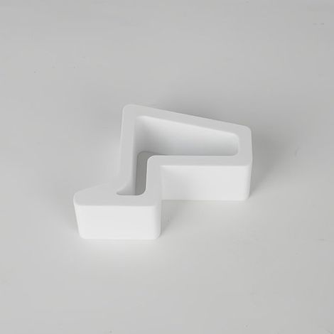 Ensemble de fixations pour portes et fenêtres : fixations multifonctionnelles en forme de coin, crochets de porte pratiques, pinces à fenêtre, pour la maison et le bureau (2 noires + 3 blanches). (1/3)