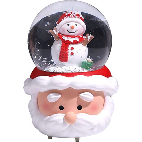 helle und farbenfrohe Weihnachtsschneenachtdekoration für (1/5)