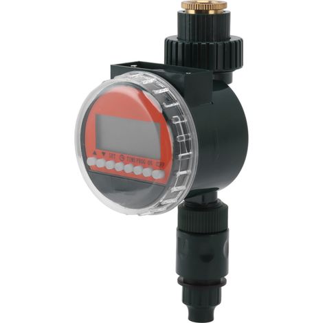 Minuteur d'Arrosage Automatique pour Irrigation Goutte à Goutte, Compatible Robinet Fileté G1/2 et G3/4, Plantes en Pot Jardin (1/5)