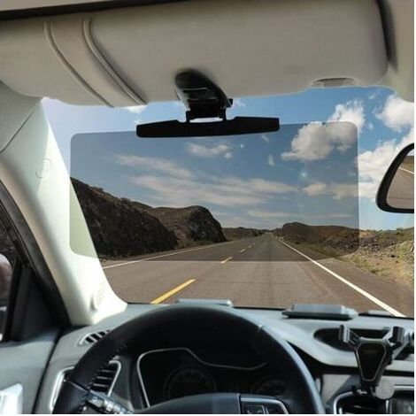 BUNTHAUS Lntyq Rallonge Pare Soleil Voiture, Prolongateur de Pare-Soleil de Voiture Extension Pare Soleil Voiture Ajustable Protection Contre L'éblouissement, pour Toutes Les Voitures,Vans et Camions (1/5)