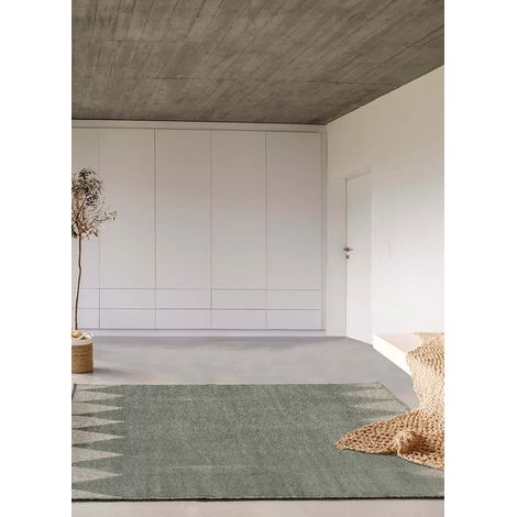 ATTICGO Tapis ethnique FARASHE 52 Gris 160x230 cm (1/5)