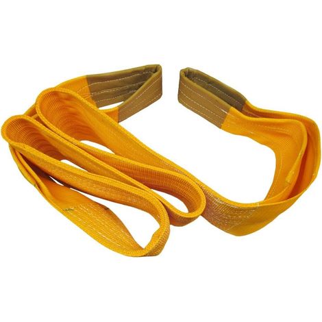 Duplex Lifting Sling Polyester Webbing (15T 8M Web Strap Pulling Strop)