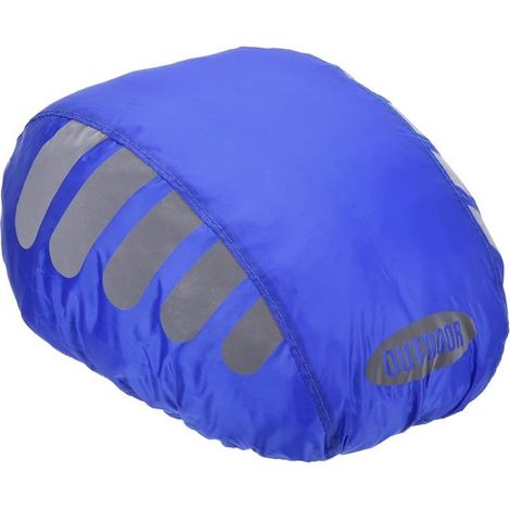 Housse de pluie pour casque de vélo/moto avec bandes réfléchissantes - pour vélos et motos de route (1/5)