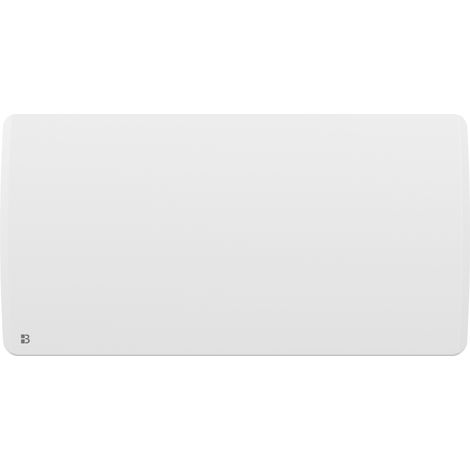 Radiador eléctrico fijo cerámico de inercia seca Bestherm ARIA blanco horizontal de 2000W (sin enchufe)