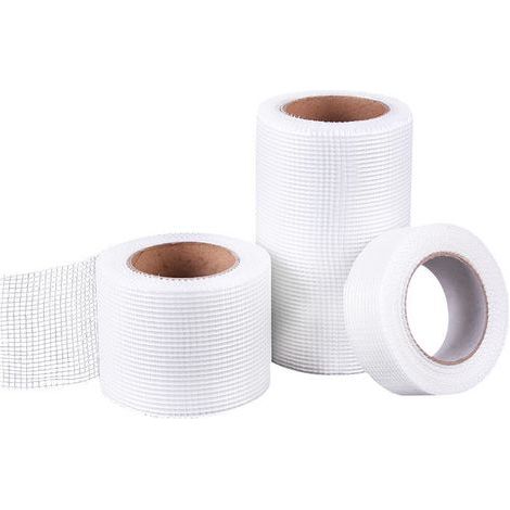 Kit d'étanchéité pour receveur de douche-Bande armature autocollante 8 mailles 5 cm × 25m (1/2)