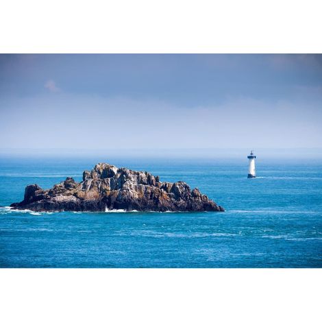 Tableau sur toile pointe du Grouin 30x45 cm - Impression sur Toile Murale Décorative - Image imprimée en HD sur Toile - Toile sur Châssis en Bois FSC - Fabriqué en France (1/4)
