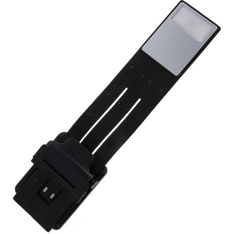 Operitacx Lampe de Lecture LED à Pince USB Rechargeable, Noire (1/5)