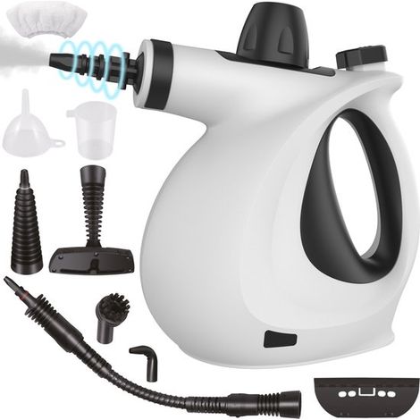 Nettoyeur vapeur - Nettoyeur vapeur portatif - Détachant - Sol, salle de bain, cuisine - Nettoyeur de tapis - 1050 W (1/5)