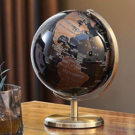 Wohnaccessoires Globus Bürodekoration Luxuriöses Gold Wohnzimmer Dekorative Skulptur Geographieunterricht (1/4)