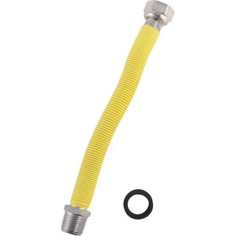 Tuyau de gaz en inox M3/4"-F3/4" 10,0/20,0 extensible