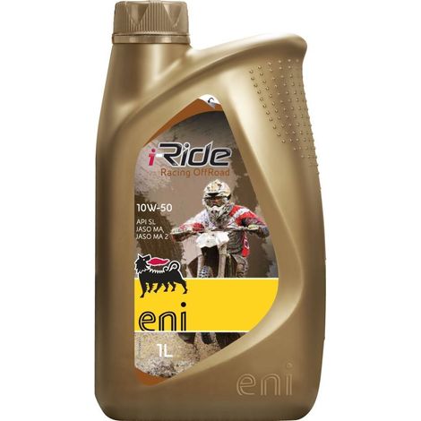 Aceite para motor todoterreno AGIP (ENI) I-RIDE RACING 10W50 (1L)