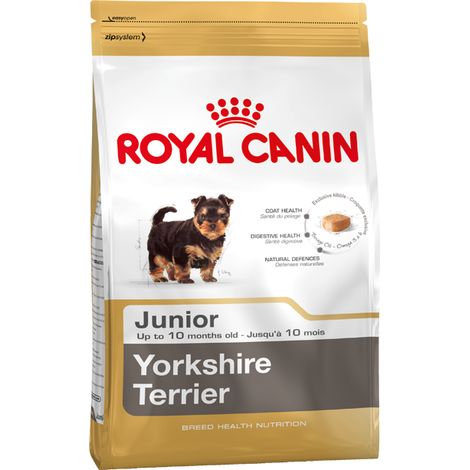 Nourriture que Royal Canin Yorkshire Terrier Chiot (Junior) pour chiots (jusqu'љ 10 mois) - 500g (1/2)