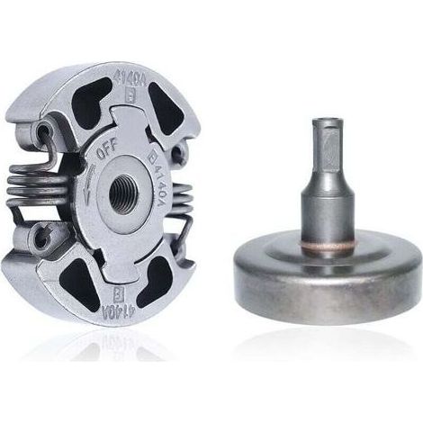 Accessoire pour débroussailleuse Kit d'embrayage et cloche d'embrayage pour Stihl FS38 FS40 FS45 FS50 FS55 FS70 et séries, pignon accessoire de débroussailleuse avec pièces de rechange pour le (1/3)