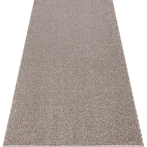 ETON PLUS Teppich beige, einfarbig, einheitlich, schlicht beige 400x500 cm