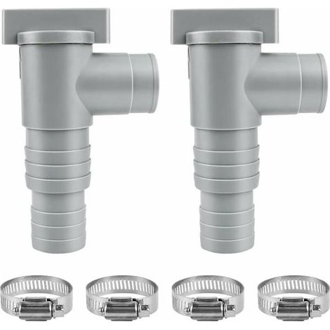 Vannes d'arrêt pour piscine 32 mm (pièces) - Entretien de piscine (1/5)