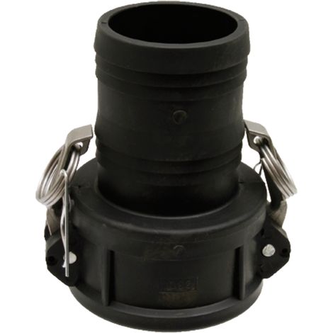 Raccordo Camlock tipo C per tubo flessibile, diametro 19 mm, tubo di irrigazione a goccia in plastica