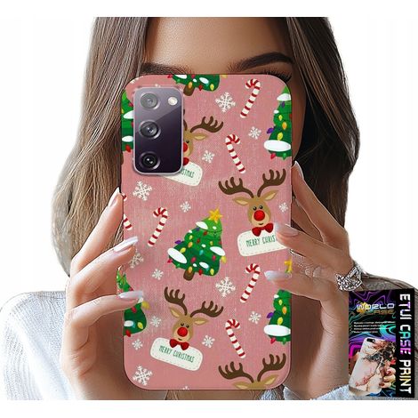 Custodia per Samsung Galaxy S20 FE - Motivo renne natalizie e albero di Natale (1/5)