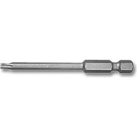 Lot 5 Embouts de Vissage TORX T30 Longue Portee 90mm - Queue 1/4" - Acier Traite - Perceuse Visseuse (1/2)