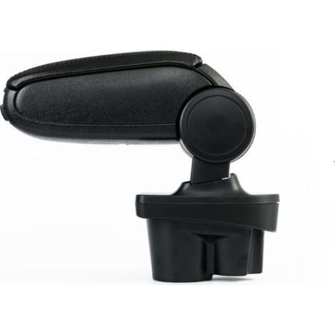 Neue Armlehne / Mittelarmlehne für Opel Corsa E (2014+) mit schwarzem, luxuriösem Kunstlederbezug.