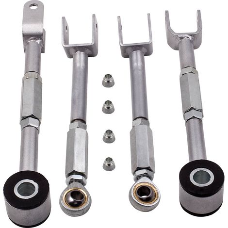 Adjustable Rear Camber Arm + radius arms kit for Nissan 350z Z33 2003-2009 G35 (1/5)