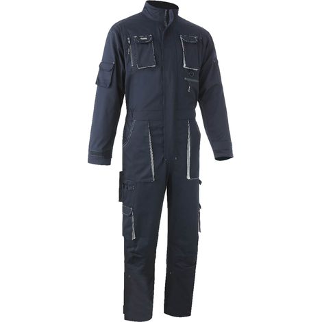 Combinaison de travail multipoche avec poches genouillères Coverguard NAVY/PADDOCK II Marine 4XL
