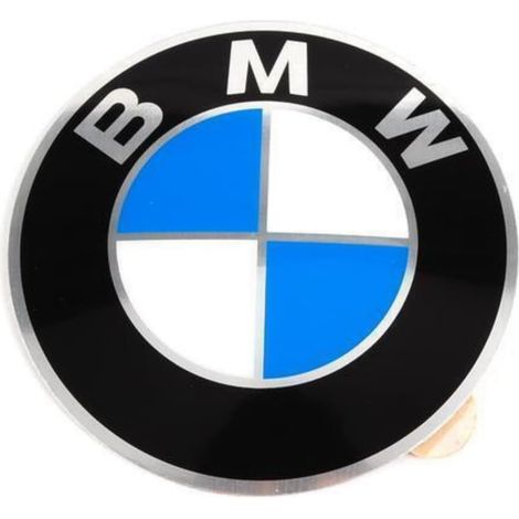 BMW Emblem-Auto 68mm Felgen, 1 Stück, für PKW, Schwarz, Weiß, Blau, Silber (1/3)