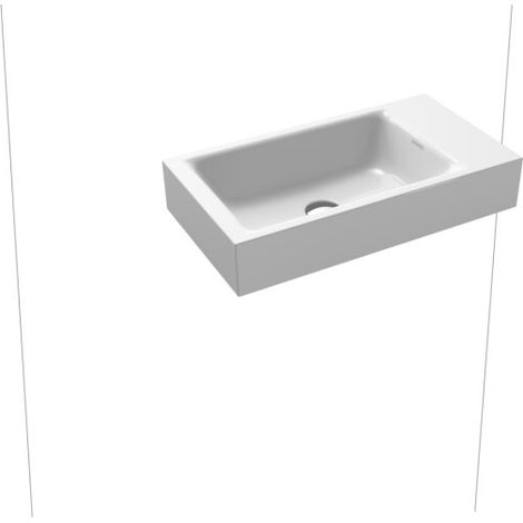 Kaldewei 901206313001 Lavabo à main PURO, M.3162 réservoir ou trop-plein 550x300 (1/2)