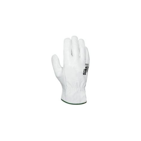 Guante Montaje Xl10 Flor Vacuno Blanco Juba (1/7)