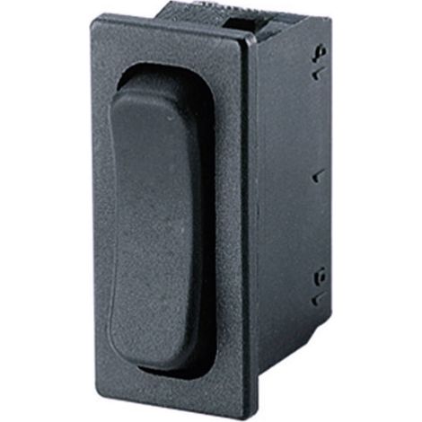 Marquardt 1838.1602 Interrupteur à bascule 1838.1602 250 V/AC 6 A 1 x On/Off/(On) IP40 permanent/0/m (1/2)