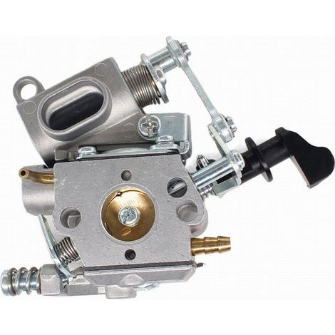Le carburateur Husqvarna T435 MP114E-14 WT935 est un carburateur à membrane, adapté aux tronçonneuses Husqvarna T435, améliorant l'économie de carburant. (1/5)