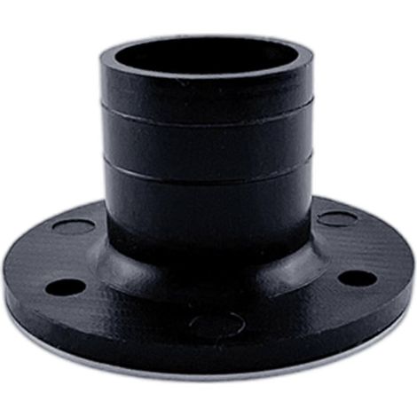 Siphon de sol pour salle de bain/WC, blanc sans couvercle 22 mm, noir avec couvercle 25 mm (1/5)