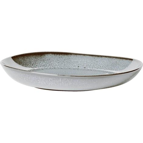 Coupe plate Lave Glacé, 28 x 27 x 4,3 cm, jolie Coupe en Grès pour des Accompagnements et des Plats plus Copieux, Résistante au Lave-Vaisselle et au Micro-ondes (1/3)