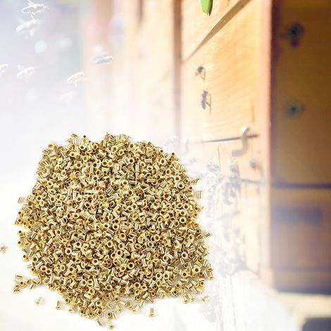 Oeillets cadre ruche en laiton outils apiculture apiculteur (1000 pcs) (1/5)