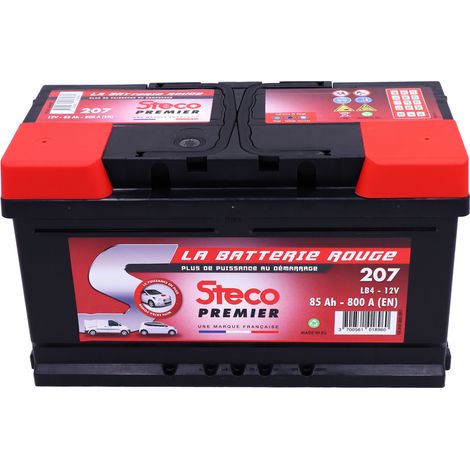 Batterie 12V 85Ah 800A 315x175x175 mm steco premier stecopower - 207
