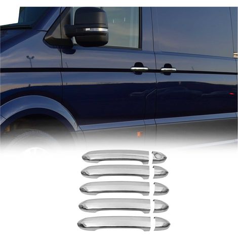 OMAC Couverture de poignée de porte pour VW Crafter 2017-2023 en Acier Inox 10Pcs (1/5)