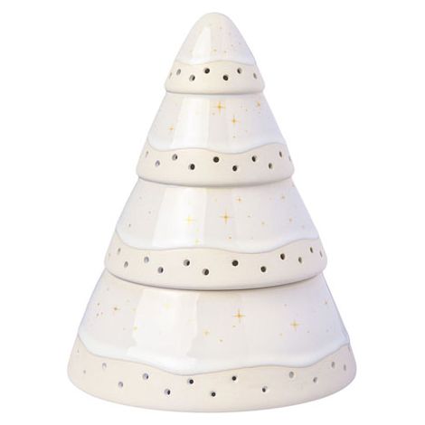 Villeroy & Boch Winter Glow Weihnachtsbaum-Teelichthalter (1/4)