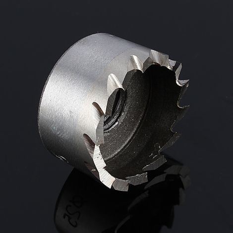 Foret métallique en acier inoxydable, scie cloche robuste pour perçage, outil de coupe 16 mm (1/5)