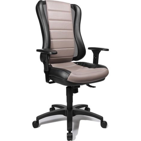 Chaise de Bureau Gris/Noir 47 x 50 x 120 cm (1/5)