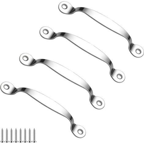 Serpillère Seau Essoreur, Balai Serpillère Microfibre Plat avec 5 Serpillères Réutilisables, Serpillère et Seau Essoreur avec Manche INOX, 2 en 1 Seau Serpillere pour Nettoyage Tous(Blanc) (1/5)