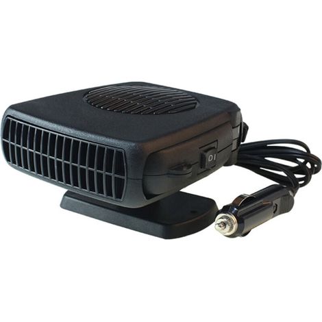 150W 12V Autoheizung: Tragbare 12V Autoheizung mit Ventilator, Entfroster und Timer, Windschutzscheibenheizung für Camping, Wohnmobile und Fahrzeuge. (1/4)