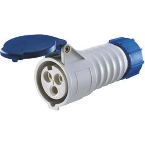Presa Verticale Interbloccata Gewiss GW66304 Senza Fondo IP67 2P+T 16A 230V