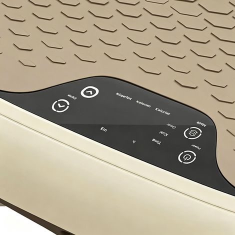 Plateforme vibrante fitness 20 vitesses, 3 modes d'entraînement, écran LED lumineux, télécommande incluse, appareil de massage corporel (1/5)