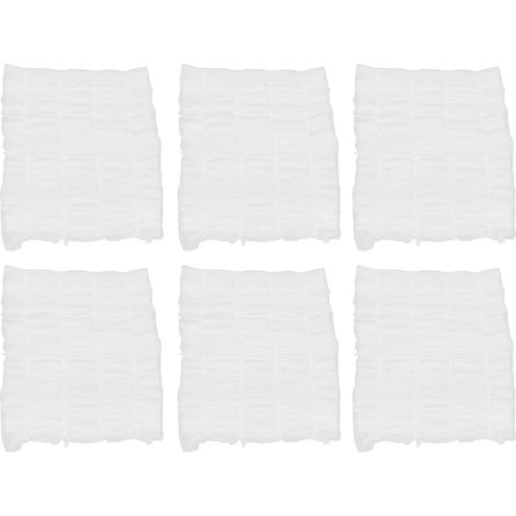 100 bandeaux jetables en non-tissé doux pour spa, soins visage et maquillage, élastiques et confortables (1/5)