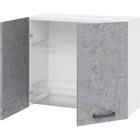 Mobile scolapiatti da muro per cucina componibile con (1/4)